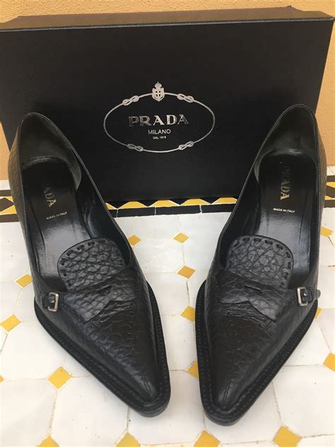 prada heels vintage